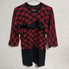 tricot COMME des GARÇONS チェック柄カットソー