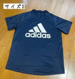 adidasclimaliteアディダス 吸汗速乾 Tシャツメンズ サイズO 黒のサムネイル