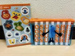 パペットスンスン✖️スシロー【コラボ限定】クリアポーチ＆シール