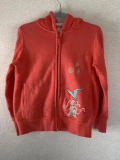 ユニクロ UNIQLO ディズニー リトルマーメイドボアパーカー(140)