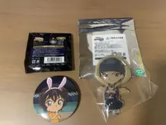 名探偵コナン 世良真純 お月さま 缶バッジ 赤井秀一 キーホルダー ボール落とし