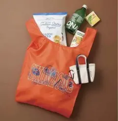 大人ミューズ付録 ロゴ入りエコバッグ&ハート型チャーム