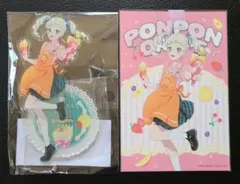 アイカツ！×マリオンクレープ 描きおろしアクリルスタンド 藤堂ユリカ　オマケ付き