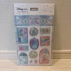 ディズニーストア　シンデレラ ステンドグラス シール
