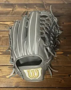 Wilson ワールドシリーズ 黒 レザー グローブ 右投げ用 - メルカリ