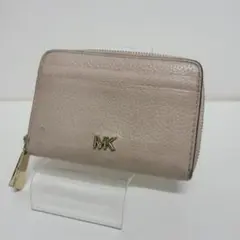 M*様 マイケルコース コインケース パスケース IDケース ピンクベージュ