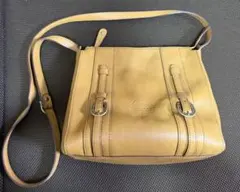 Dakota ショルダーバッグ レザー マスタード