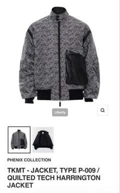PHENIX TKMT 26SS HARRINGTON JACKET サイズ01のサムネイル