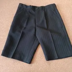 ブラックストライプ ショートパンツ 120