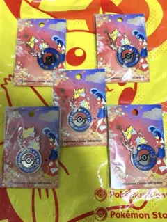 ★ポケモンセンター ヒロシマ限定★ ピンバッジ ロゴピンズ5個セット