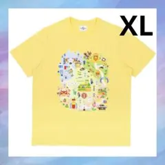 USJ マリオ　スーパーニンテンドーワールド5周年 Tシャツ　イエロー　XL