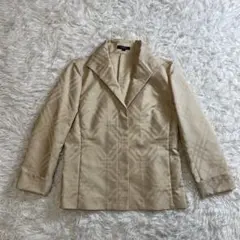 美品✨バーバリーロンドン シャドーチェック柄 ジャケット ブルゾン 38