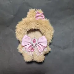 うさぎ　たちみみ　ピンク　　ぬい服　着ぐるみ