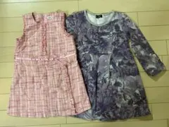 bebe ワンピース 2点セット 100・95