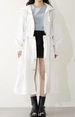 SALON by Chico限定 3WAYナイロンフードロングモッズ