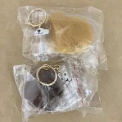 【匿名発送】いつもわんちゃんと一緒　おでかけ毛入れキーホルダー　コーギー（茶）