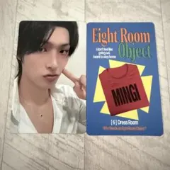 ATEEZ ミンギ 8ROOMランダムトレカ Bver