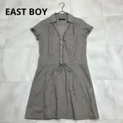 EASTBOY イーストボーイ フリル シャツ チュニック ワンピース 11のサムネイル