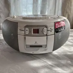 ジャンク品】肩掛け式ポータブルカセットレコーダー 説明書・外箱付き