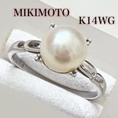 希少✨皇室御用達 ミキモト あこや 真珠 パール 指輪 12.5号 5.7㎜ MIKIMOTO - ミキモト アコヤ パール ダイヤ リング 8.2mmの通販