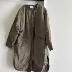 フード キルティングジャケット