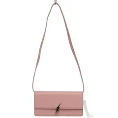 D07251 未使用品 agens b. レザーショルダーバッグ ピンクのサムネイル