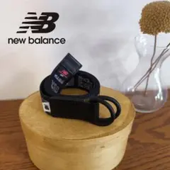 未使用品　ニューバランスゴルフ　ブラック　ナイロンベルト BSTN MA USA