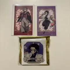 鬼滅の刃　クリアカード　アクリルバッジコレクション　胡蝶しのぶ　童磨