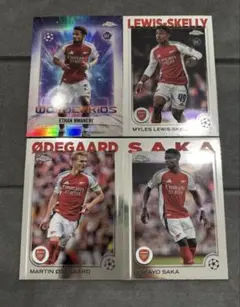 topps Chrome arsenal RC ベース