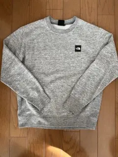 ノースフェイス クルーネック トレーナー グレー　NT12143 Sサイズ