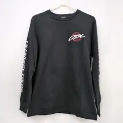 DIESEL ブラック ロングスリーブ Tシャツ