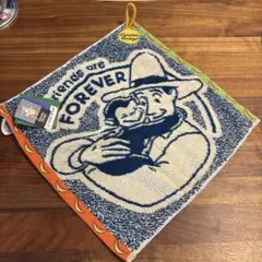 おさるのジョージ　ハンドタオル　フープ付き