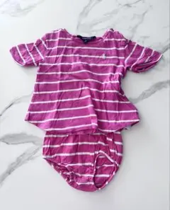 【ラルフローレン】ピンク セットアップ