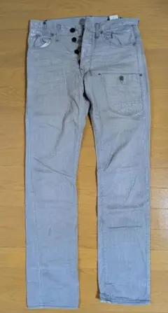 G-STAR RAW 3301 デニム パンツ グレー 28×32のサムネイル