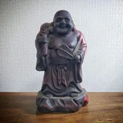 明治時代 九谷焼 布袋様 布袋さま 置物 縁起物 招福 商売繁盛 - メルカリ
