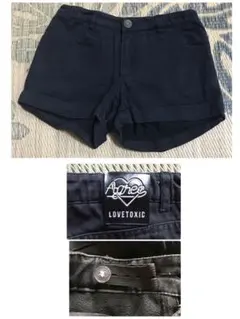 ラブトキシック　裏起毛ショートパンツ150-160