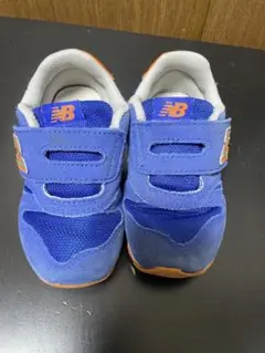 New Balance キッズシューズ 青