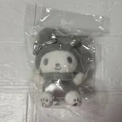 韓国 サンリオ ぬいぐるみ キーリング マイメロディ マイメロ シルバー
