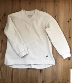 【crocodile】スウェット　綿長袖　(首元緩みあり)