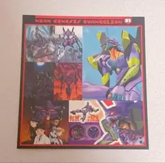 エヴァンゲリオン 限定 シール ステッカー シンジ 綾波レイ アスカ 初号機