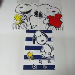 スヌーピー クリアファイル 3枚セット