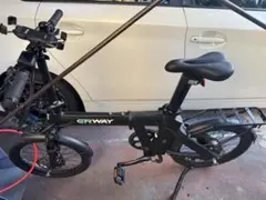 【リユース品】電動アシスト自転車 ERWAY A02 ブラック ERWAY A02 ERWAY-A02 2023 イーアールウェイ 電動アシスト自転車