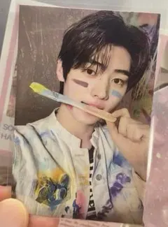 enhypen フォトフレーム　anniversary ヒスン　トレカ　3周年 2025年最新】enhypen anniversaryの人気アイテム - メルカリ