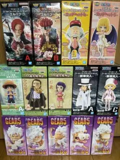 ワンピース ワールドコレクタブルフィギュア 14体セットのサムネイル