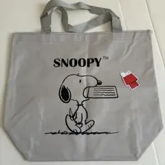 新品未使用 SNOOPY スヌーピー トートバッグ グレー
