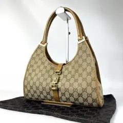 GUCCI　グッチ　ハンドバッグ　トートバッグ　ジャッキー　GGキャンバスのサムネイル
