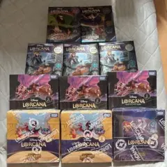 ディズニー ロルカナ スターター＆ブースターセット まとめ売り 新品未開封11点