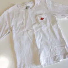 DANTON ダントン キッズ ワンポイント 長袖 Tシャツ S 100~110