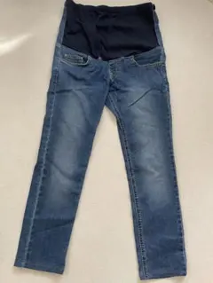 無印良品 スキニージーンズ Mサイズ マタニティデニム