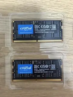 crucial 16GB×2 DDR5-5600 SODIMM メモリ